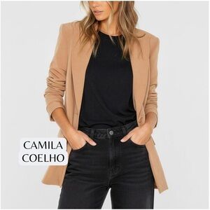 Camila Coelho Camel Blazer for Women